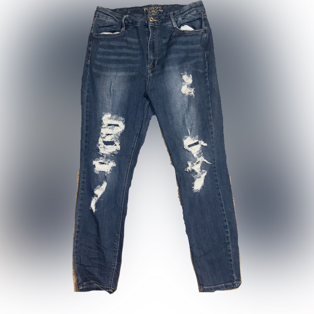 Distressed Jeans